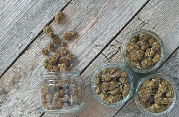 Weed storage glass jars